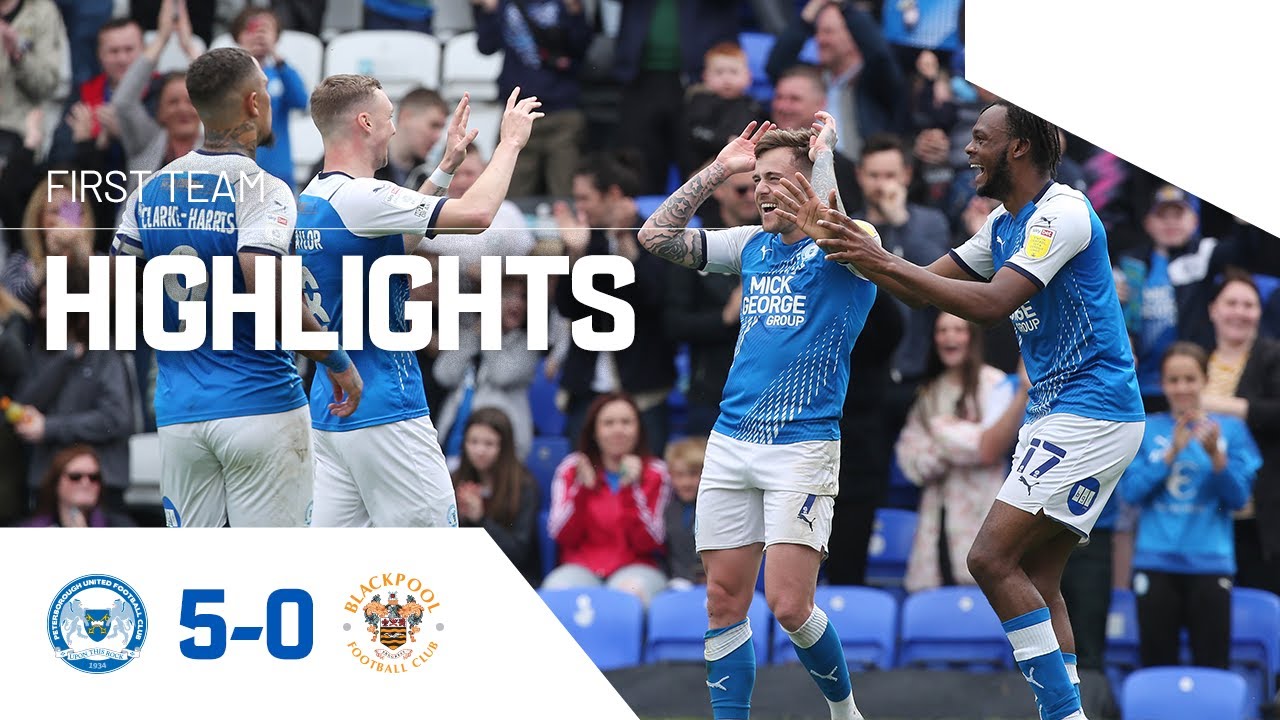 Highlights • The Posh vs. Blackpool