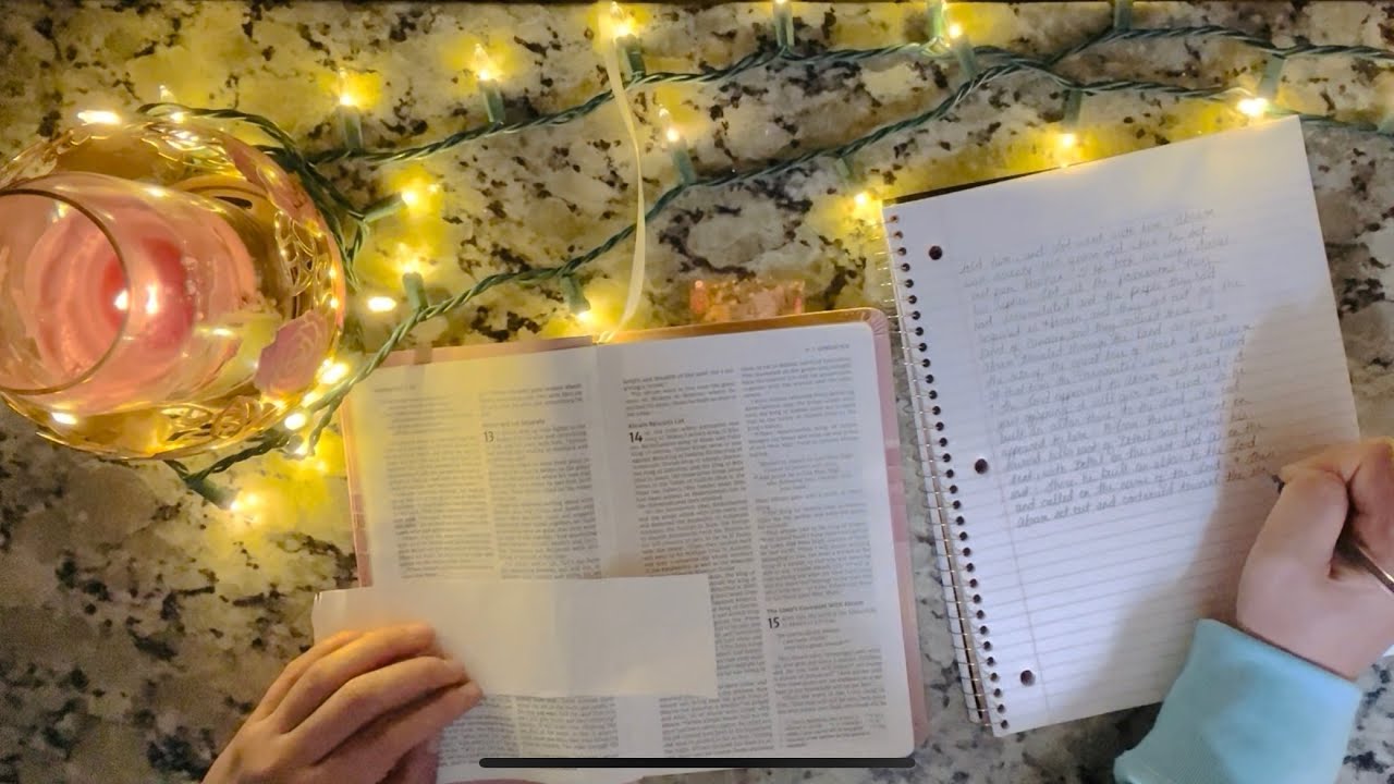 Quiet Time With God | HandwritingScripture | Genesis 12