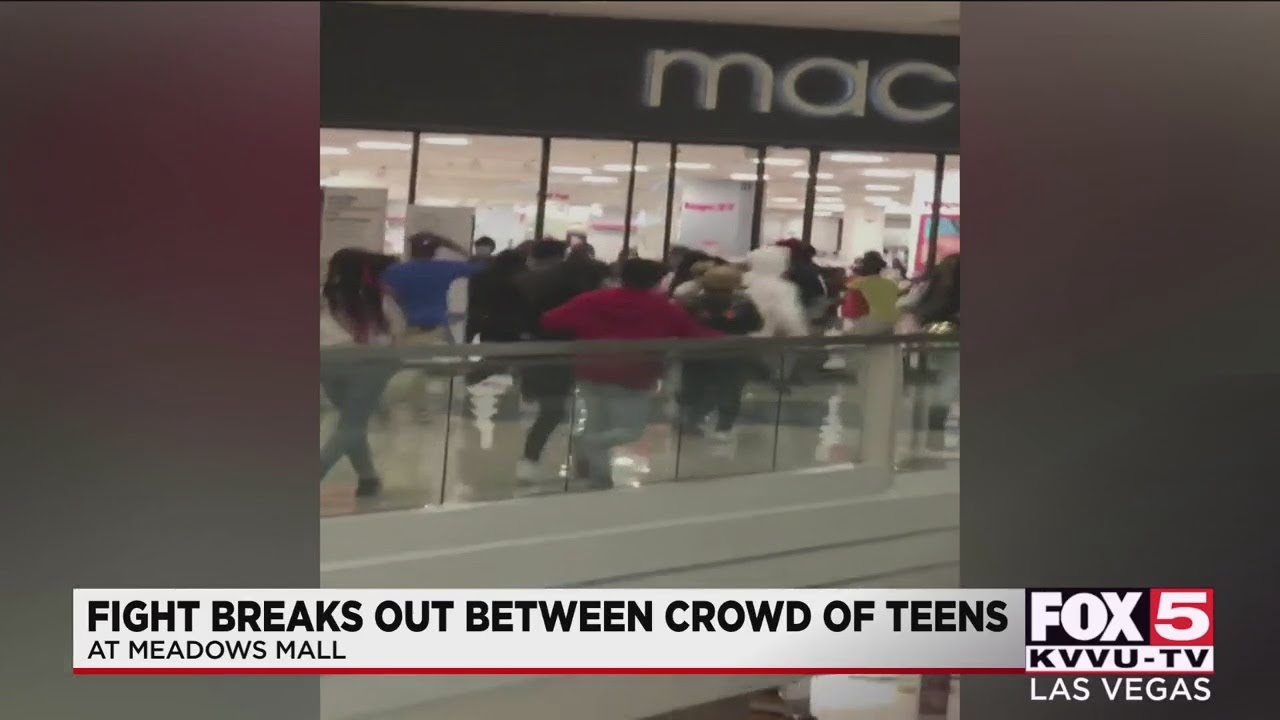 LVMPD: Some citations, arrests after juveniles brawl at Meadows Mall