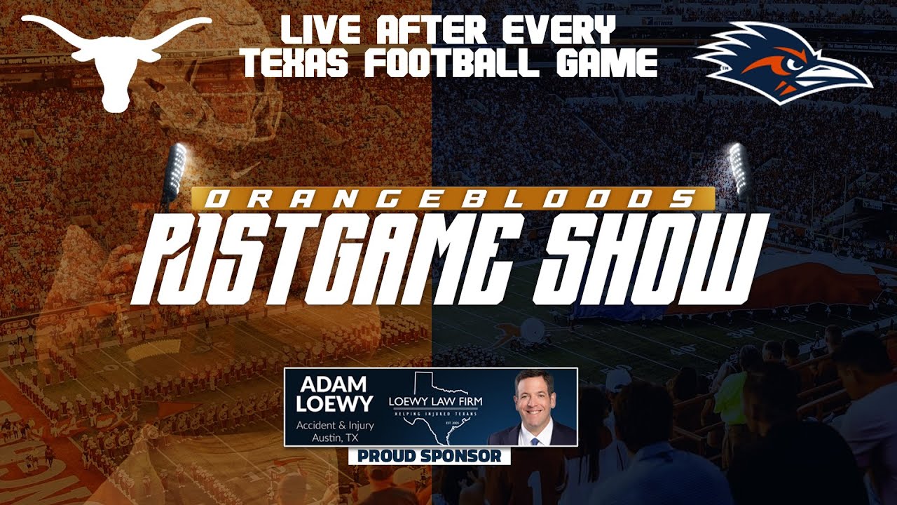 Texas-UTSA [POSTGAME SHOW]: Longhorns take care of business