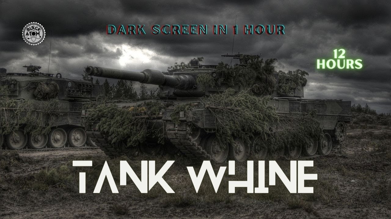 Tank Whine ASMR ⨀ Deep Sleep with the Soothing Sound of Military Power