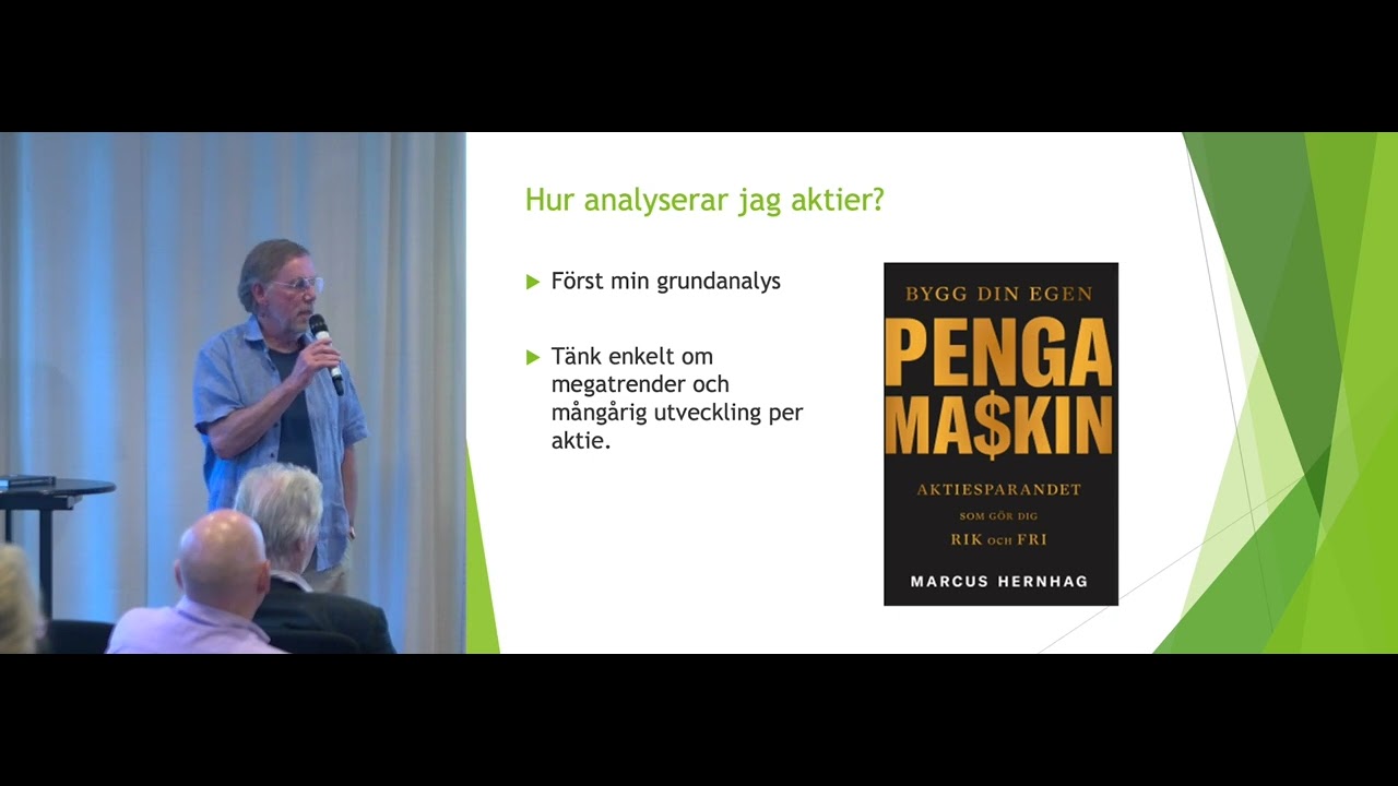 "Investera som Proffsen" med Marcus Hernhag & Jan Sterner på Hotell Anglais, Stureplan 24 juni