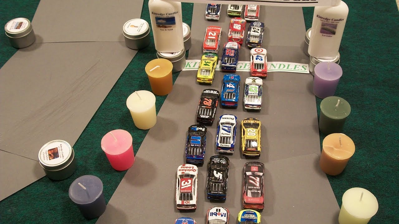 Nascar Stop Motion: The Most Insane Race on Earth - Sponsored by Kittredge Candles