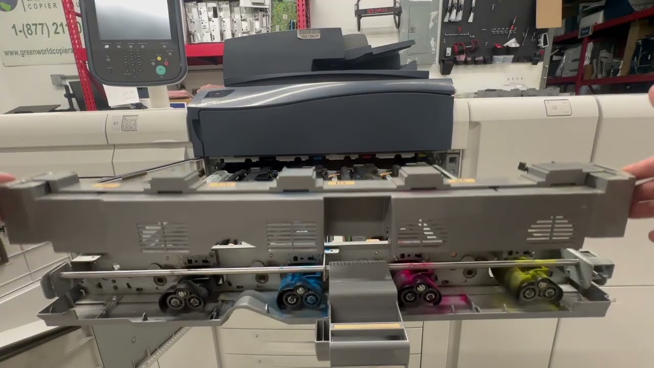 How to Replace/Install Xerox Versant Developer unit