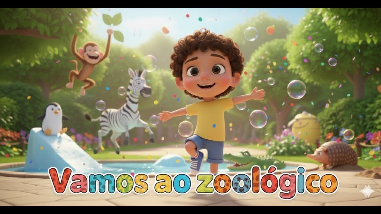 Passeio Mágico no Zoo com Otávio! 🐒🦒🦓🦁