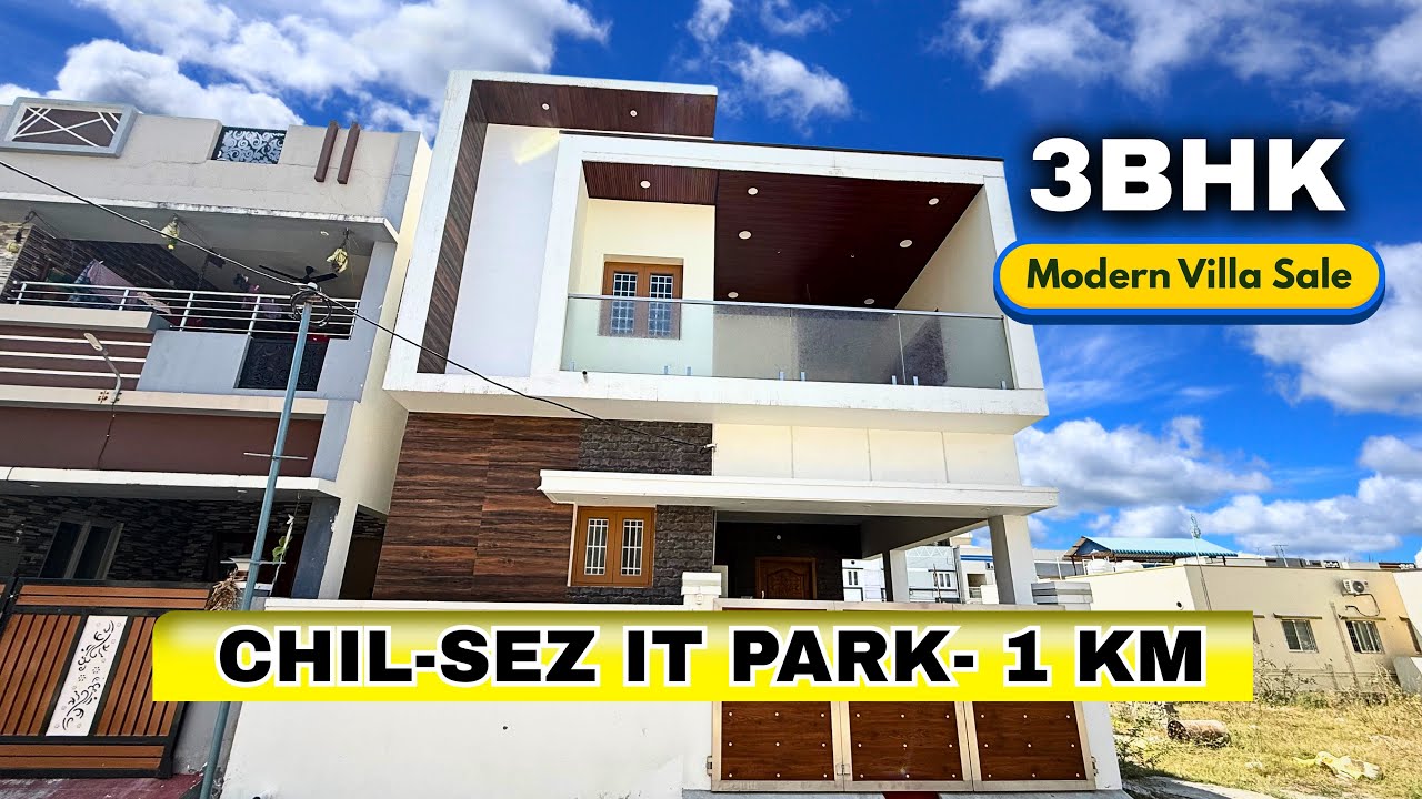 Beautiful 3BHK East Facing 😍 Villa Sale Saravanampatti | ☎️9952850155 | House for Sale Coimbatore 