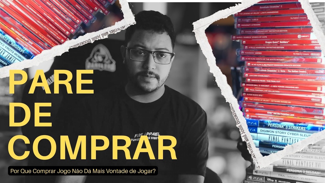 VOCÊ TEM JOGOS DEMAIS (E tempo de menos) 🤯🎮#games #rafz #gaming