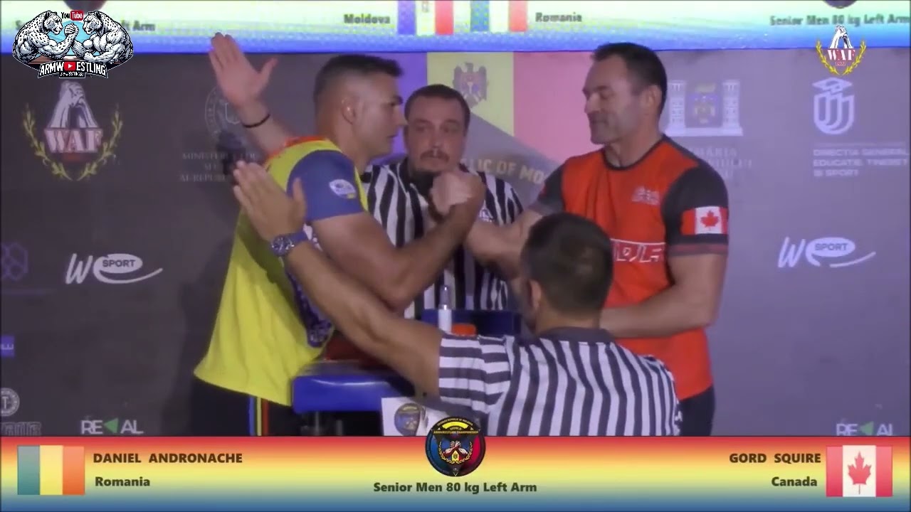 SENIOR MEN 80kg LEFT HAND - World Armwrestling Championship 2024