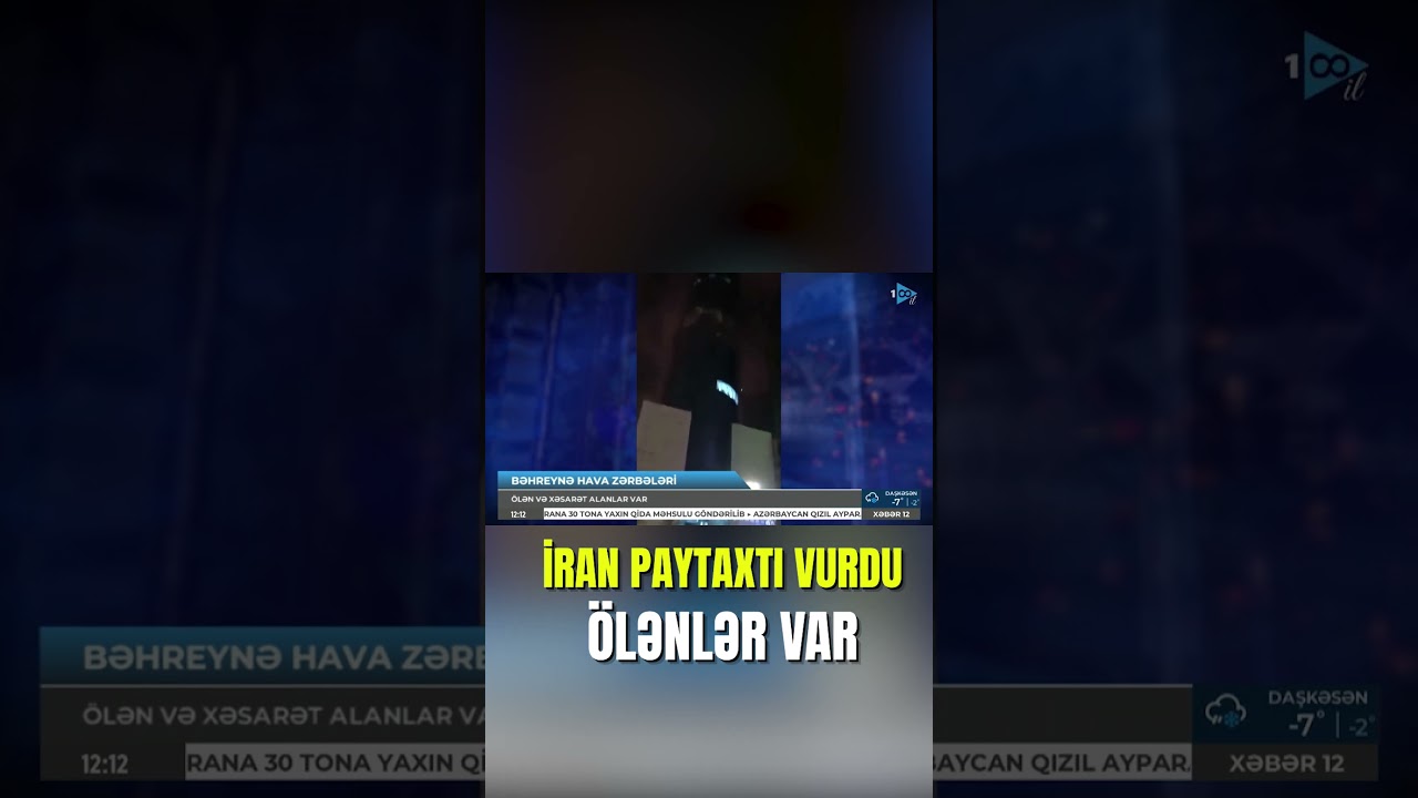 İran bu ərazilərə KRİTİK ZƏRBƏLƏR endirir