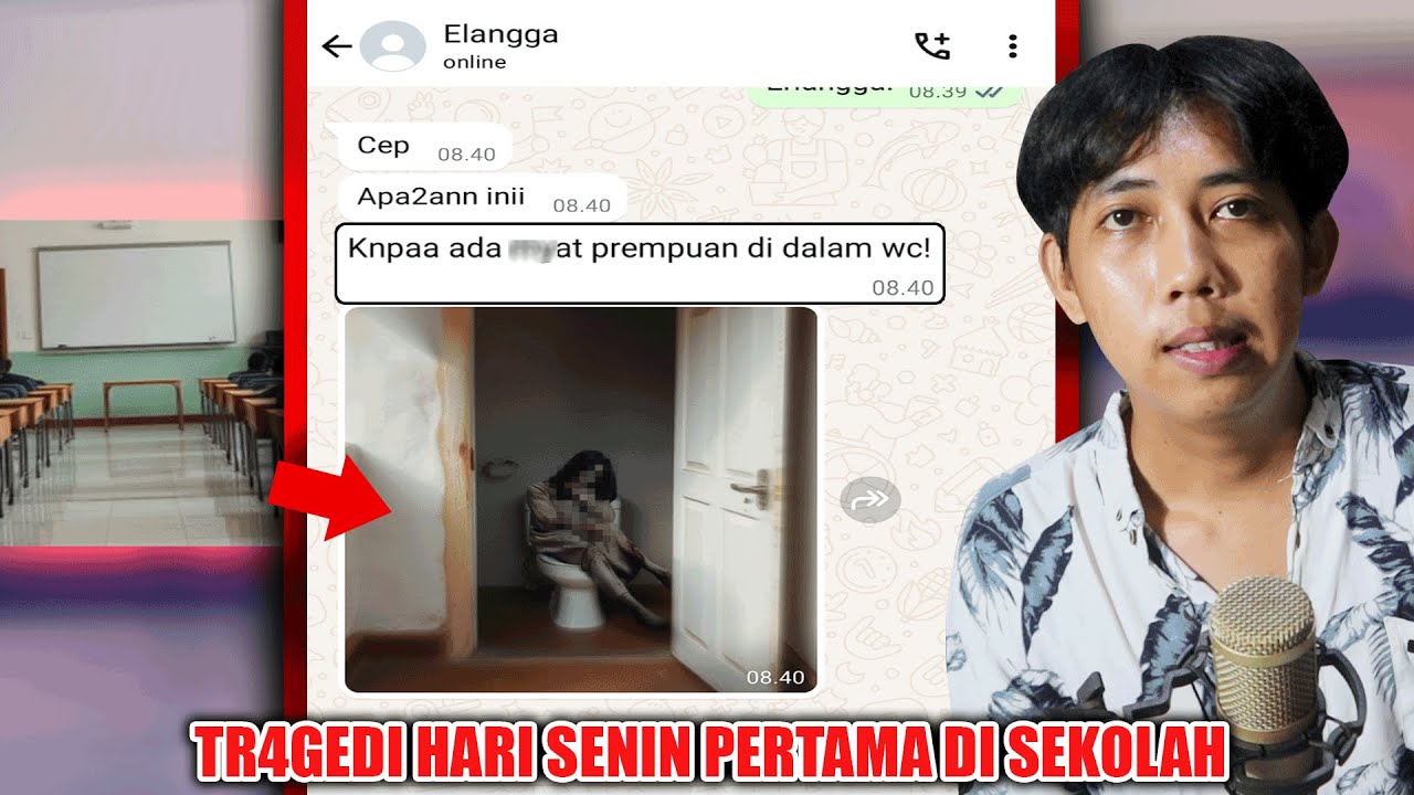 TR4GEDI HARI SENIN PERTAMA DI SEKOLAH 😱 | CHAT HISTORY HORROR SERAM