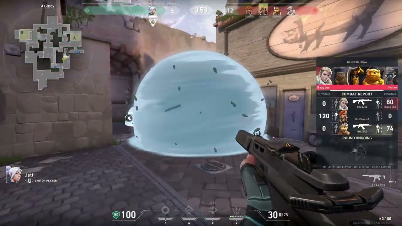 Valorant frags | JETT ACE 