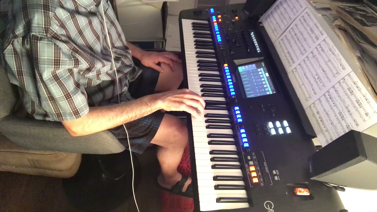 YAMAHA GENOS COVER “AU REVOIR CHERIE” TOMMY STEIB