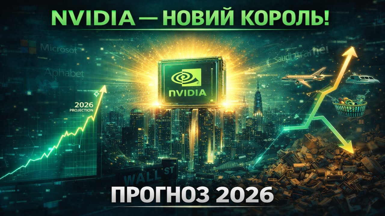 ЕПОХА NVIDIA: Хто насправді володіє світом наприкінці 2025-го? Бум ШІ та К-подібна пастка для бідних