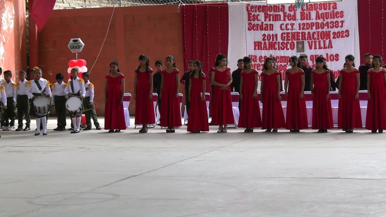 👩‍🎓Ceremunia de Clausuras👨‍🎓(ocotequila) 2023💠4K