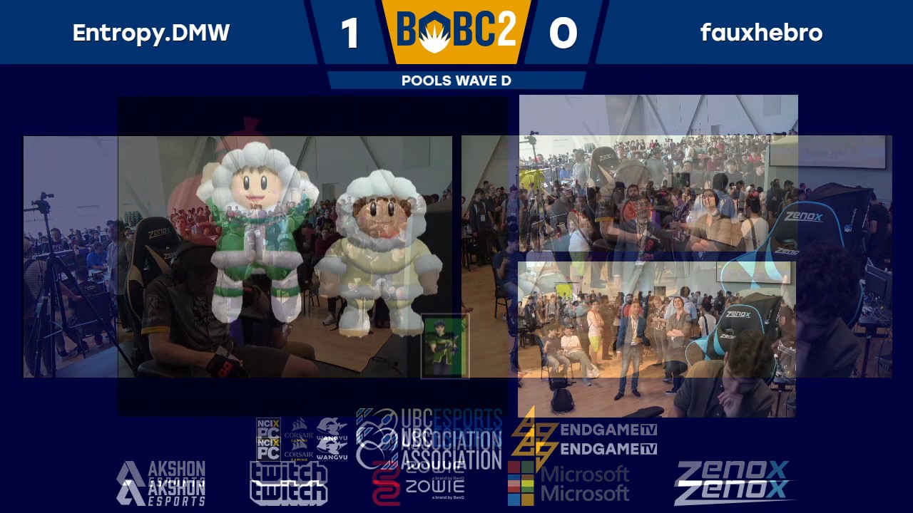 Battle of BC 2 | fauxhebro (ICs) vs. Entropy.DMW (Marth) | SSBM Pools