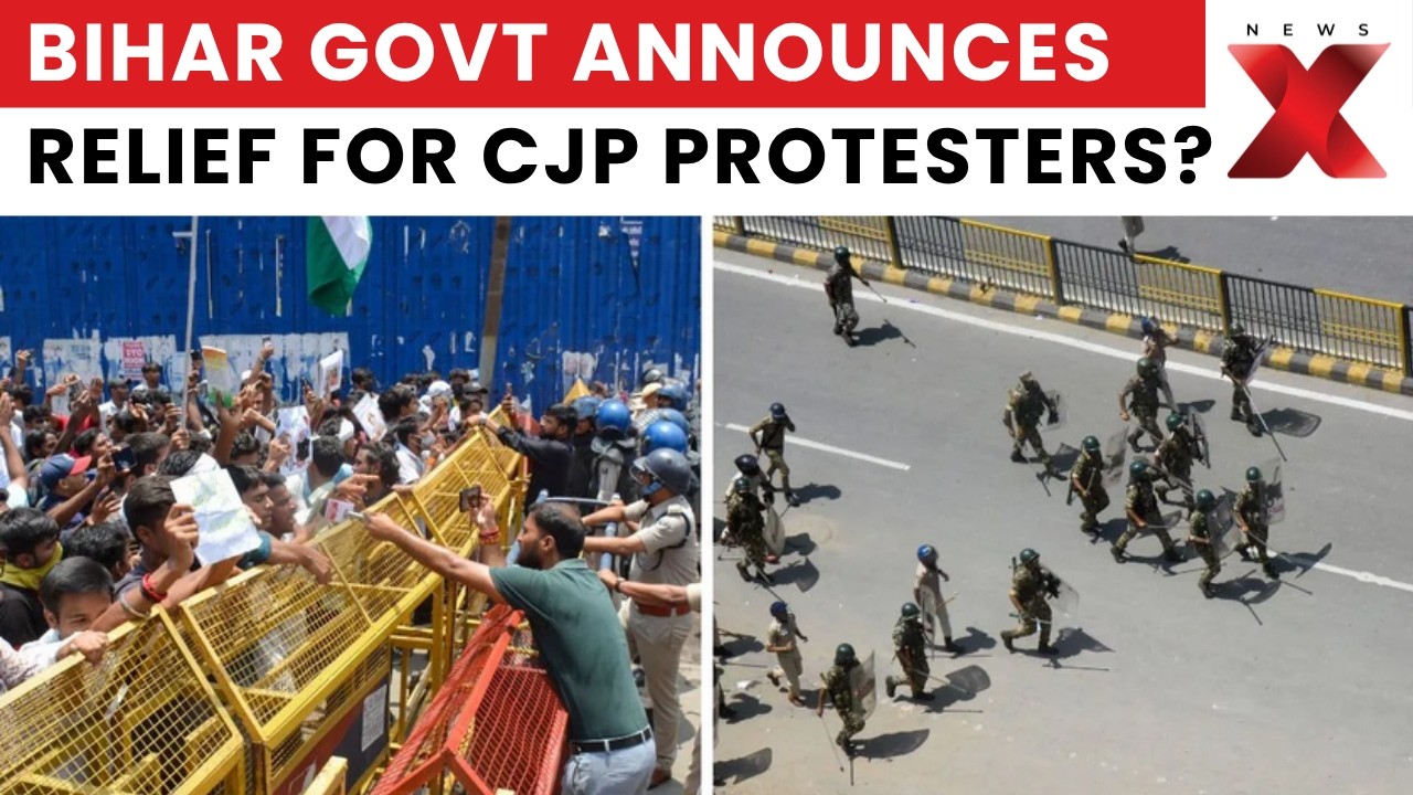Bihar Govt Withdraws FIRs Against CJP Protesters? | Detainees to Be Released | NewsX