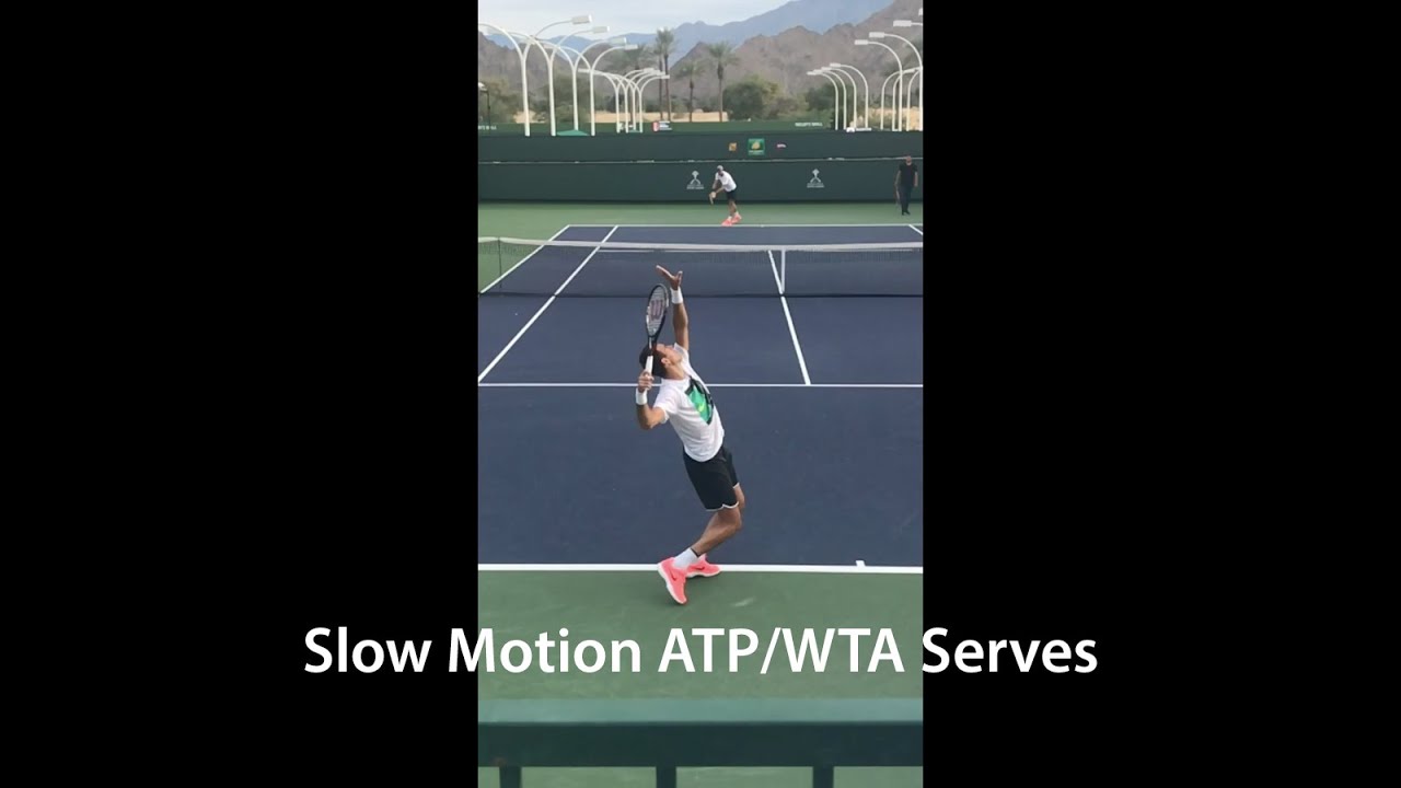 Slow Motion Serves - ATP/WTA