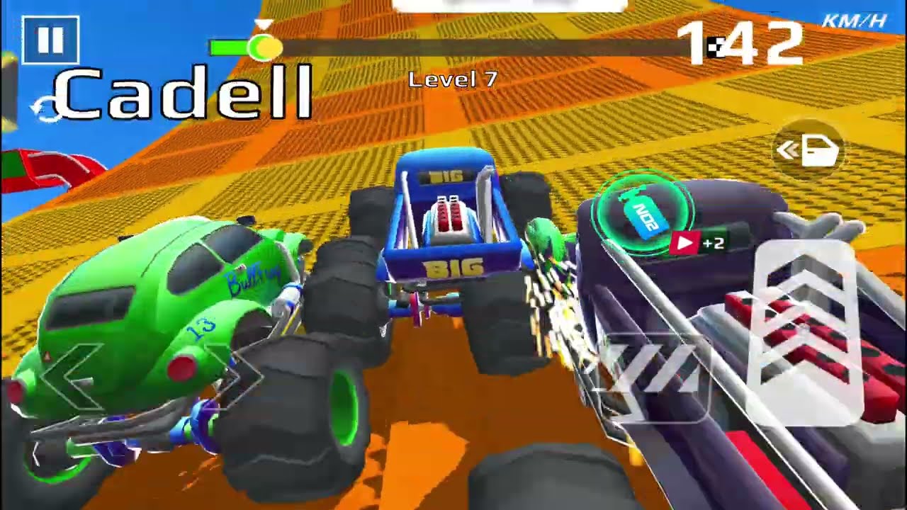 Monster Truck Impossible Ramp Stunt - Car Racing Game  - Android Gameplay #3