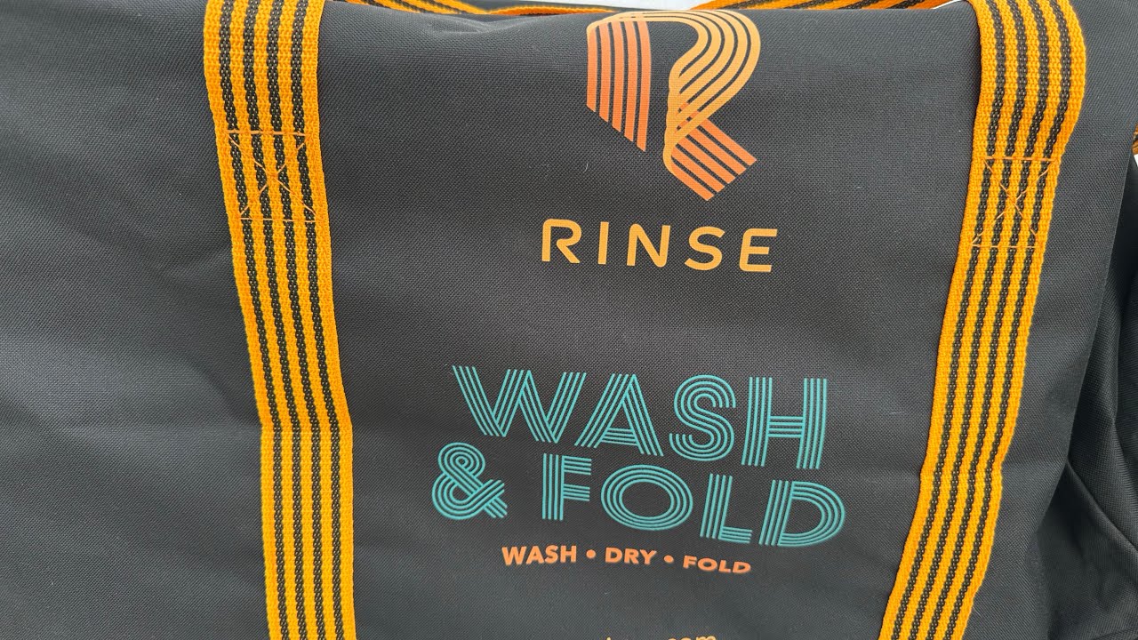 New Laundry Service RINSE Trial ll Professional Laundry Service