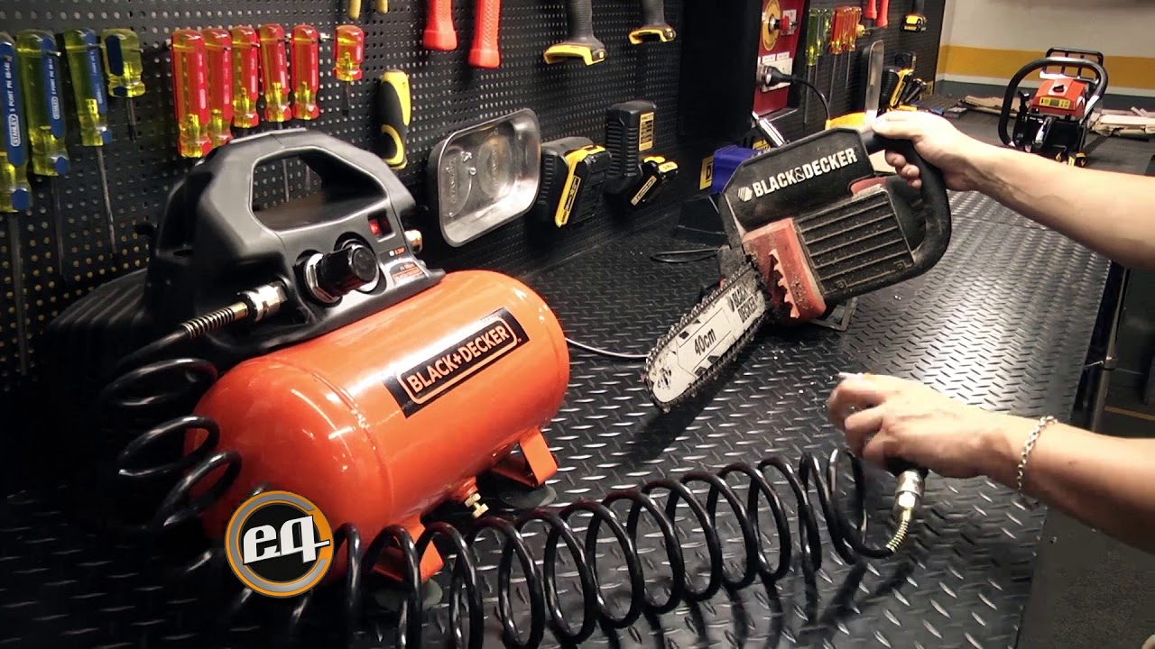 Black+decker: Compresor de 6 lts sin aceite CT6