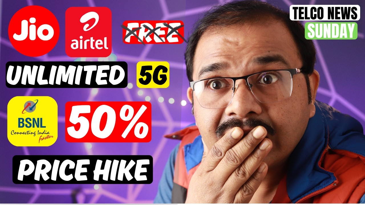 Finally FREE Jio & Airtel 5G STOP, BSNL Next Price Hike Confirmed, Jio New Satellite to mobile DATA