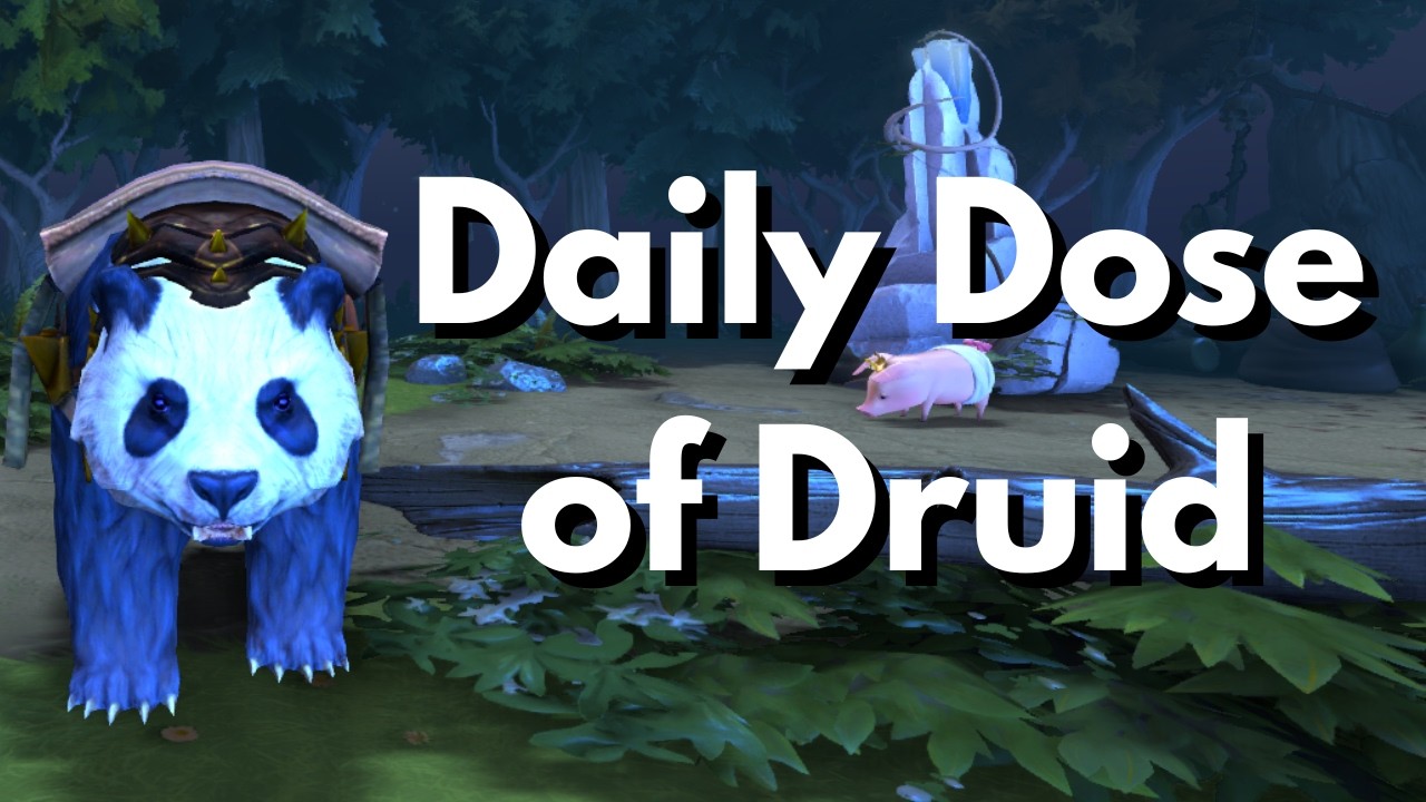 🔴 Your Daily Dose of Druid