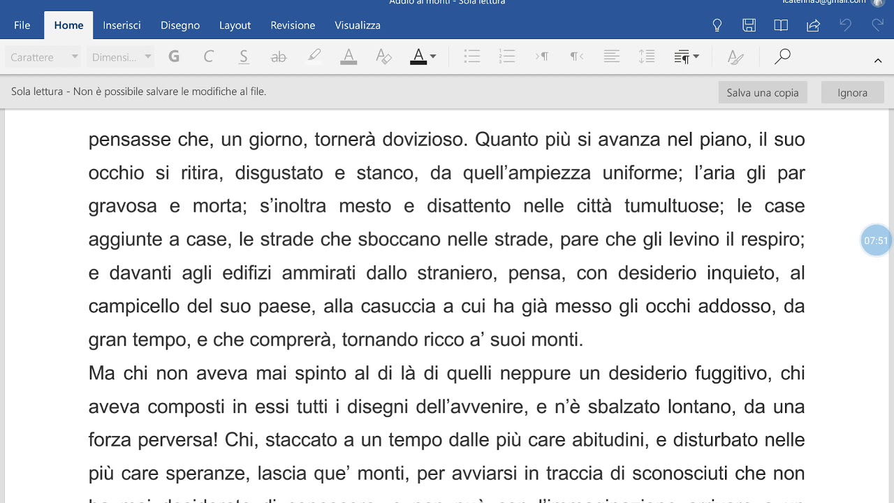 Spiegazione  de I Promessi sposi, cap. VIII 