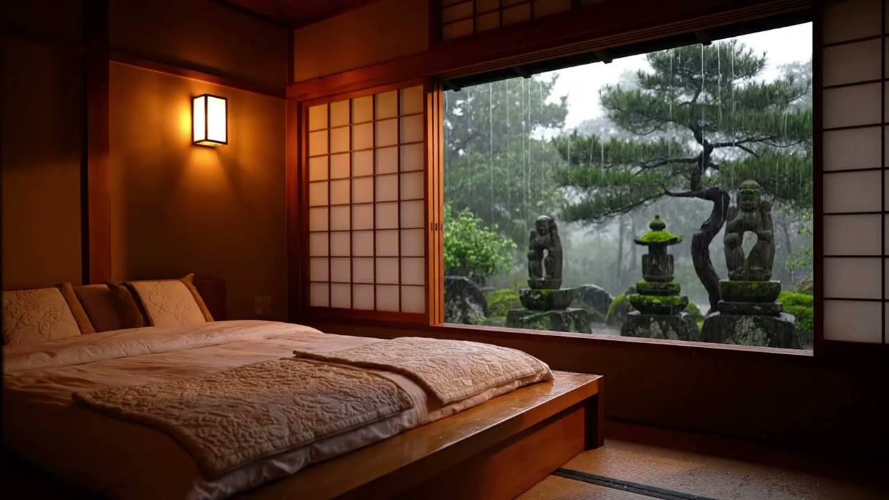 No Ads Rain & Soft Piano for Deep Sleep – Relaxing Music for Peaceful Nights & Stress Relief