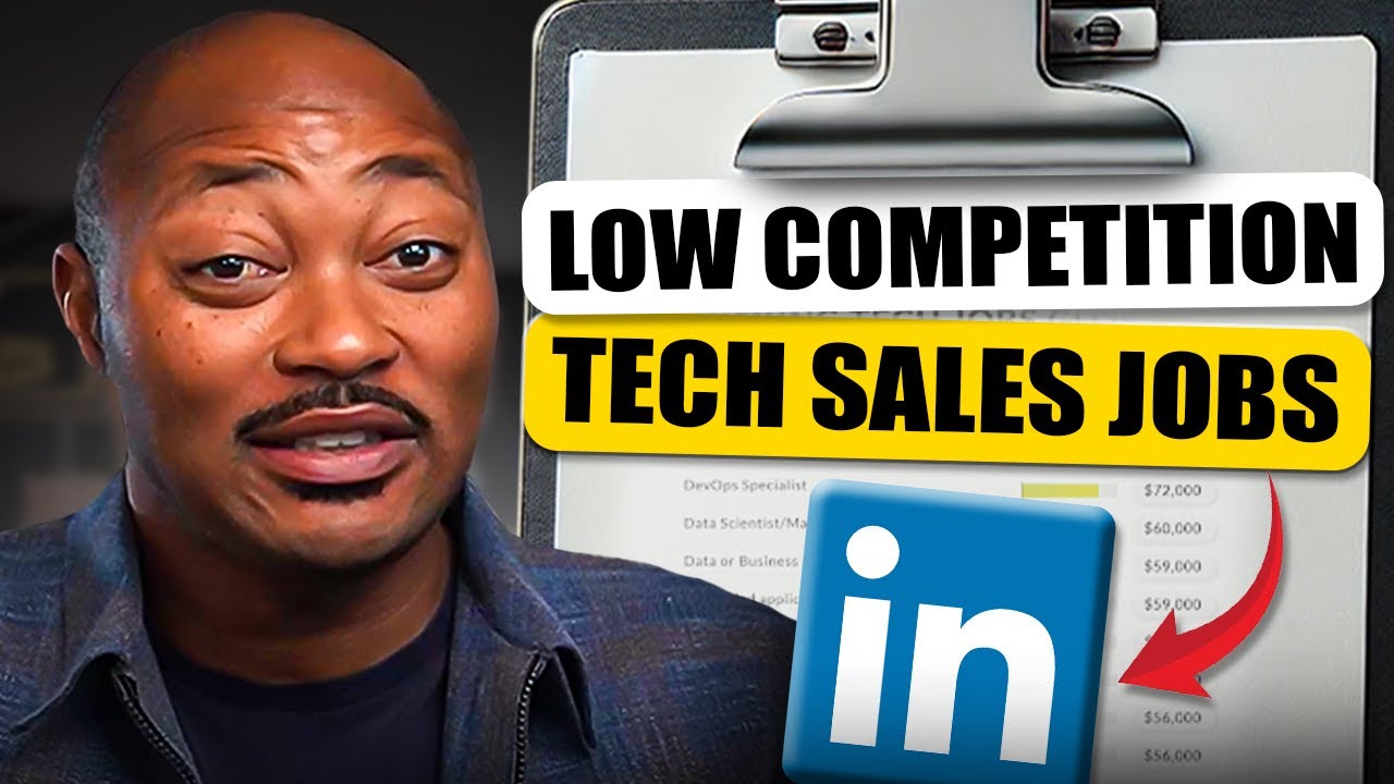 How to Land High-Paying Tech Sales Jobs with Little Competition!