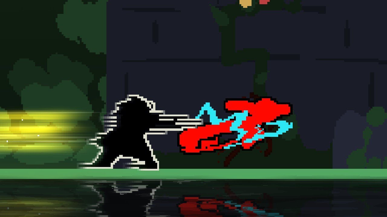 Scripted YOMI Hustle - Michael vs Mr. Red