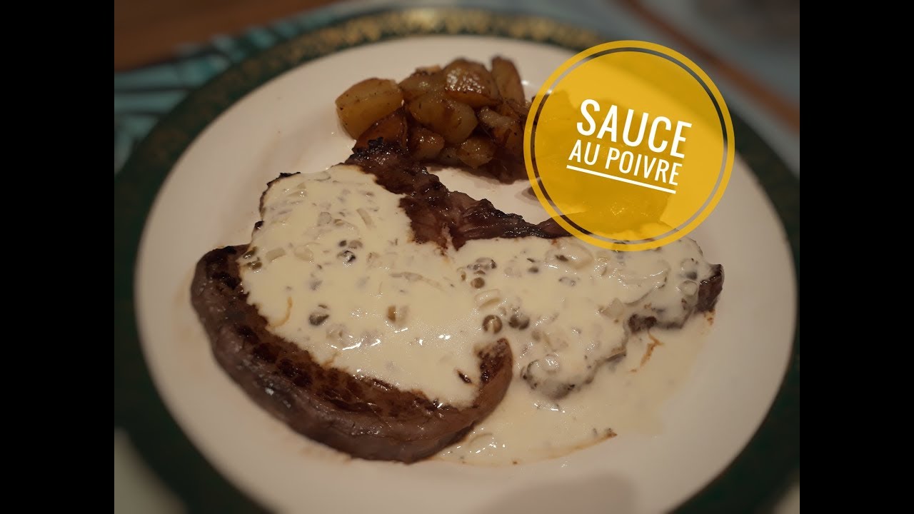 COMMENT FAIRE LA SAUCE AU POIVRE VERT FAÇON POPOTE