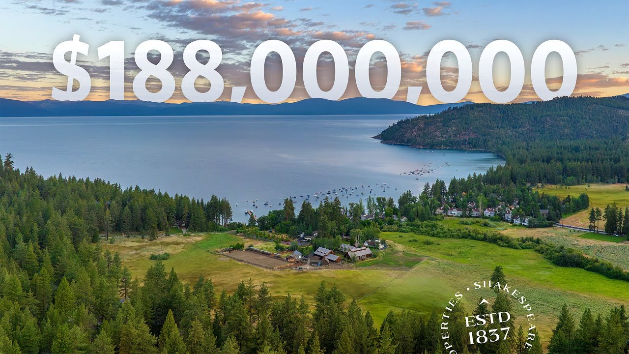 $188 Million Shakespeare Ranch: Inside Lake Tahoe's Most Exclusive Legacy Property