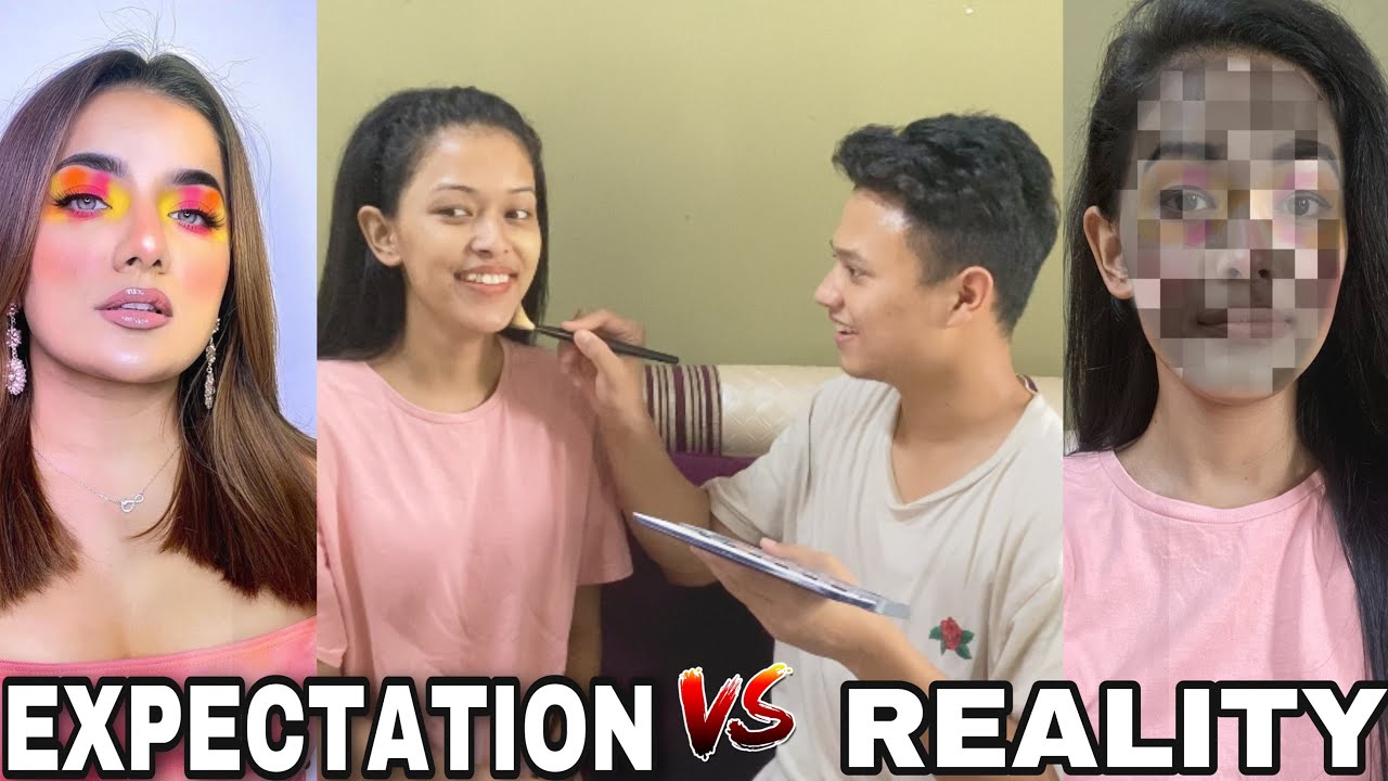 @Sagar Thapa RECREATED *Mrunal panchal’s* MAKEUP LOOK ON MY FACE || Varsha Thapa