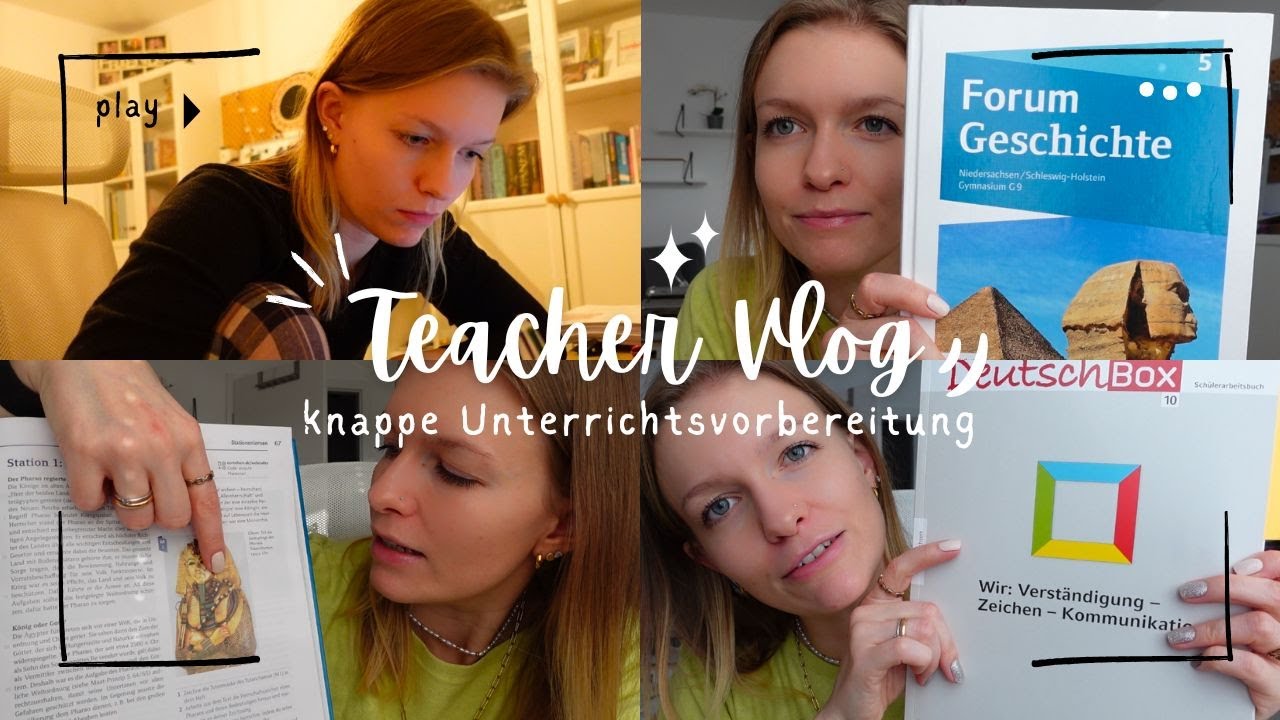 Vlog nach den Weihnachtsferien I Wie ich knapp Unterricht vorbereite I Entspannter starten