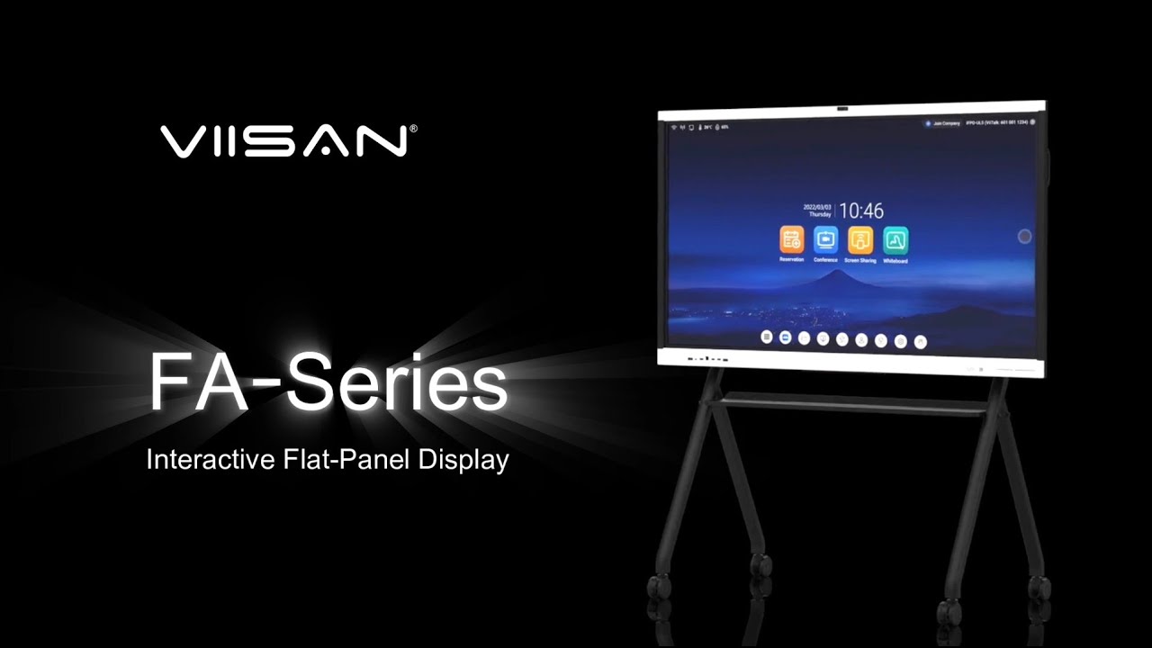 VIISAN FA-Series Interactive Flat Panel for Business