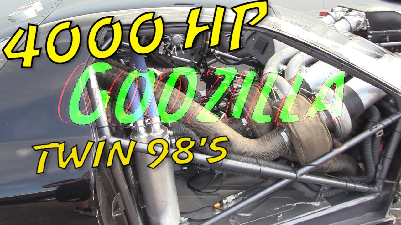 Godzilla Twin Turbo- 98's in the car! Turbo's gone WILD! Interview w Fabian Bell & Test passes
