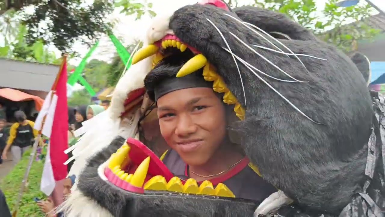 FULL KESURUPAN CAN MACANAN SINGO MANGGALA DAN DRUM BAND MAONG REMAS PAS TAMPIL DI TENGGIR JELBUK