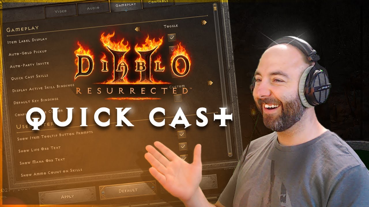 USE QUICK CAST!!! - Diablo 2 Resurrected feature, patch 2.3, use this now!