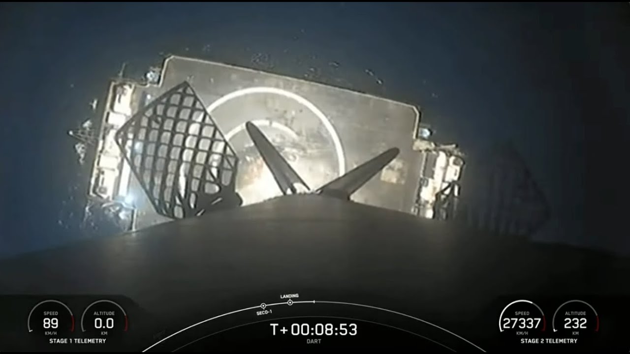 Blastoff! SpaceX launches NASA's DART asteroid mission