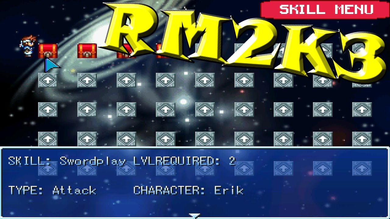 RPG Maker 2003 Tutorial - Custom SKILL MENU