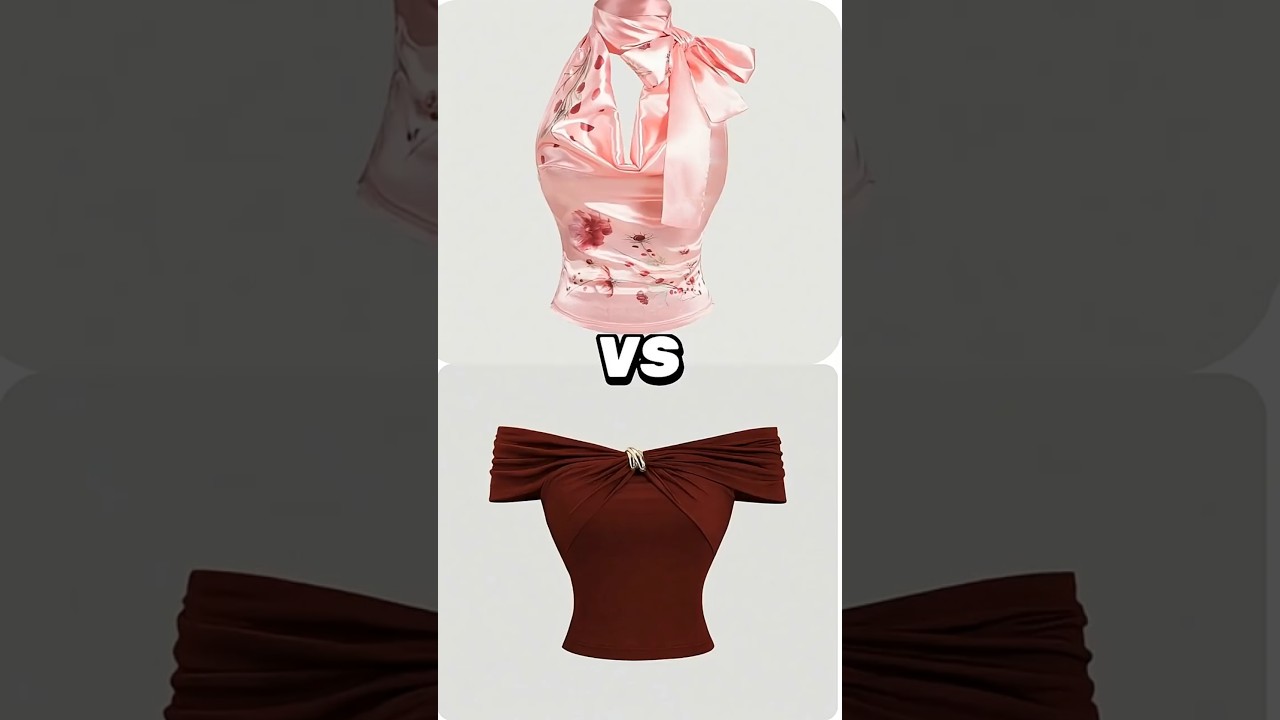 Cute Aesthetic Fashion VS 💖 Which One Would You Choose? ✨ Girls Fashion Trends 2026🫶🏻💕😚🌻 #music