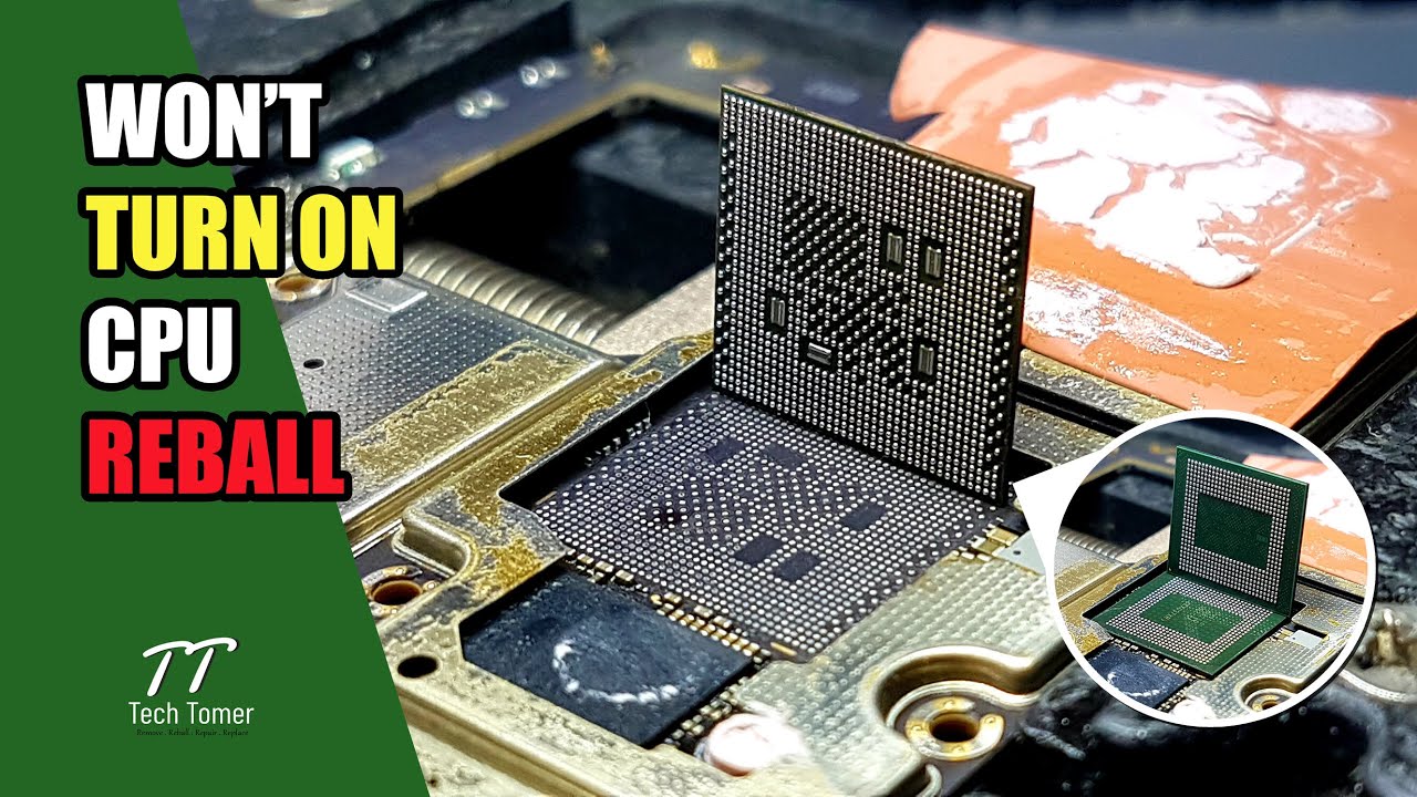 Xiaomi MI 10T Pro 5G Won't Turn On CPU Reball Tutorial | Tech Tomer