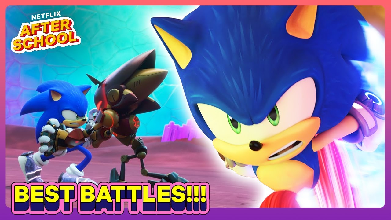 BEST Battles in Sonic Prime Season 3 💥 Netflix Family