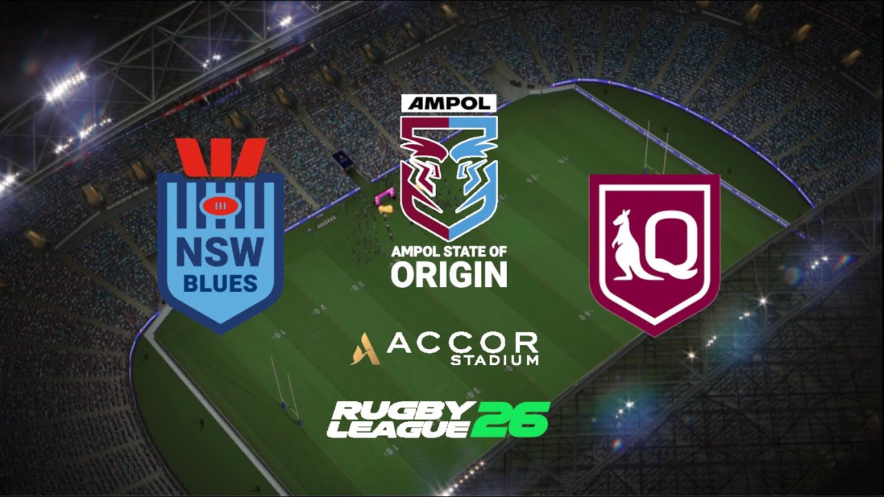 Rugby League 26 - Queensland vs New South Wales - State of Origin Game 3