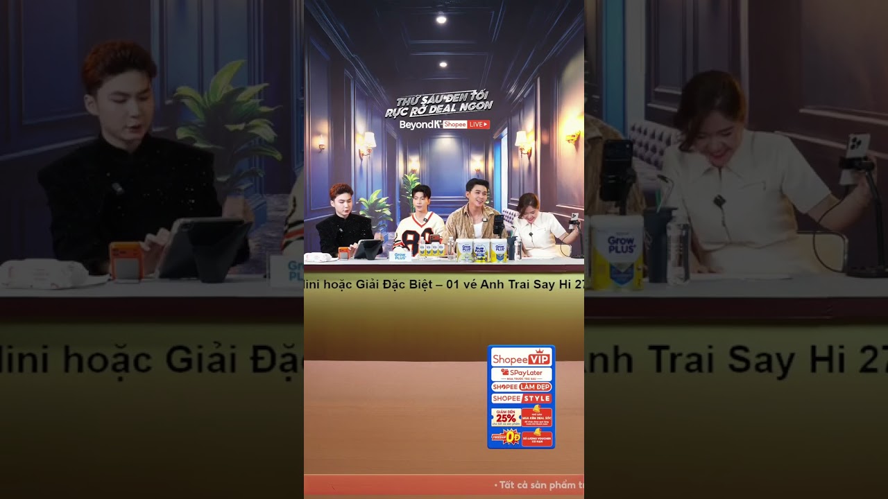 [28.11.2025] Jun Phạm khách mời livestream Shopee của S.T Sơn Thạch