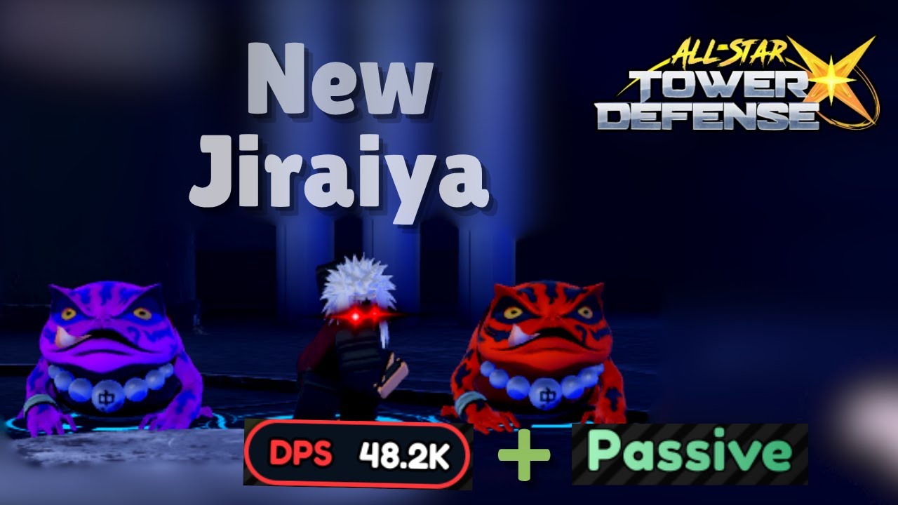 New Jiraiya is Meta for Infinite! || All Star Tower Defense X Showcase