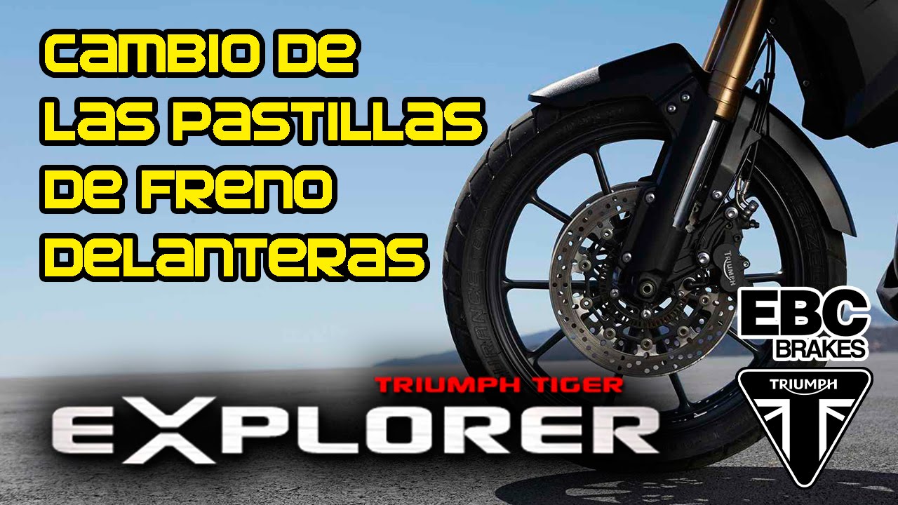 Cambio pastillas de freno delanteras | TRIUMPH EXPLORER 1200