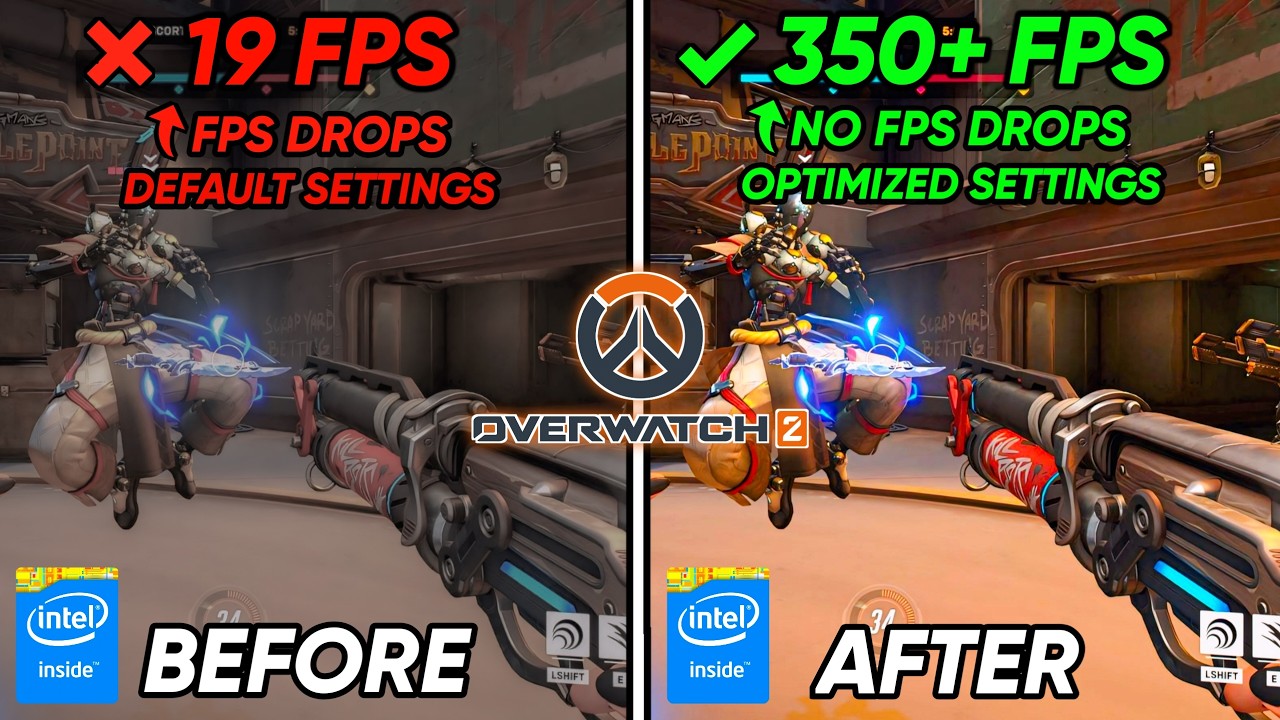 Overwatch 2 Season 1 - 🔧Best PC Settings to Fix FPS Drops, Lags & Stutters on ANY PC📈