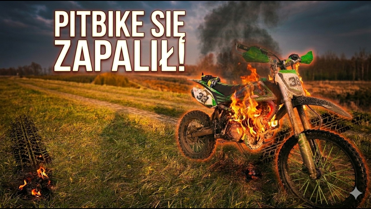 WIELKI TEST TURBO PITBIKE 140CC! JEST MOOOC @panmrf #dirtbike #turbocharged #polska