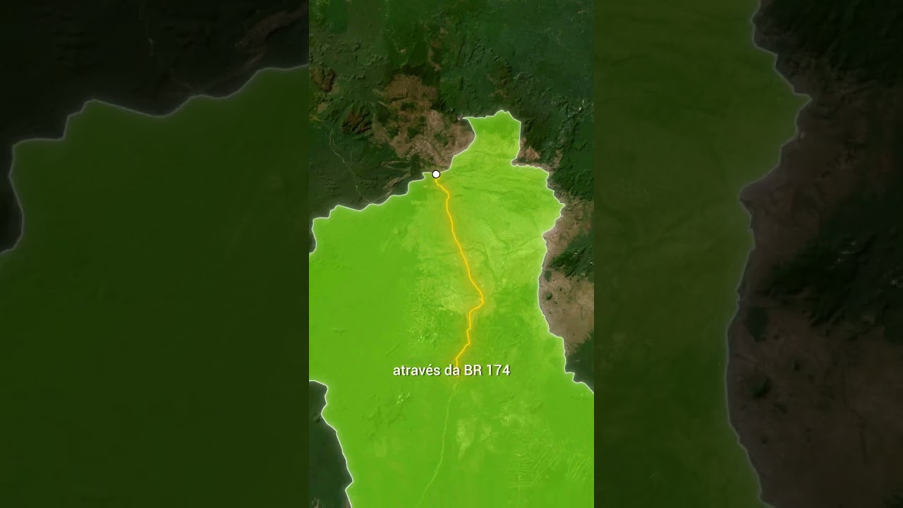 Porque o estado de Roraima &eacute; t&atilde;o pouco povoado?  #mapas #geografia #roraima #boavista #amazonia